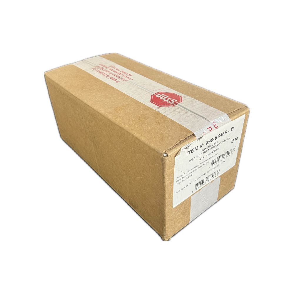 Case of Pokemon Center 151 Elite Trainer Box