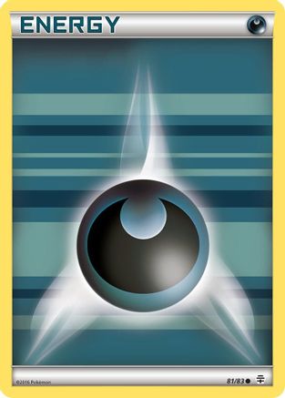 Darkness Energy 081/83 [Generations]  - Reverse Holofoil