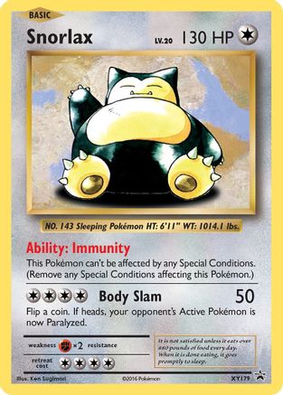 Snorlax XY179 [XY Promos]  - Holofoil