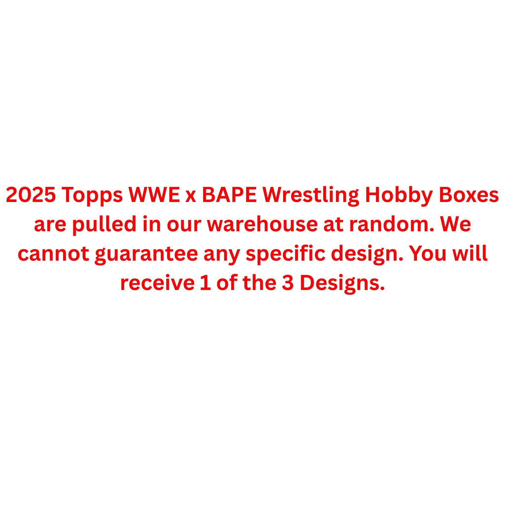 2025 Topps WWE x BAPE Wrestling Hobby Box