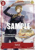 Sanji (Offline Regional 2023) [Participant] (ST01-004) - One Piece Promotion Cards Foil