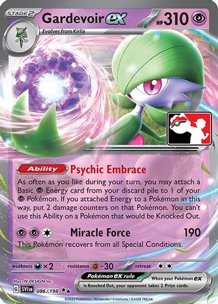 Gardevoir ex 086/198 [Prize Pack Series Cards]  - Holofoil