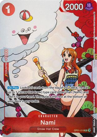 Nami (Gift Collection 2023) (OP01-016) - One Piece Promotion Cards Foil