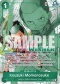 Kouzuki Momonosuke (Winner Pack Vol. 7) (OP01-041) - One Piece Promotion Cards Foil
