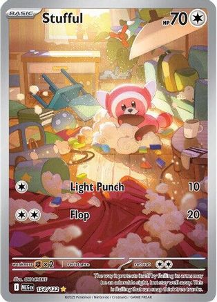 Stufful 154/132 [ME01 Mega Evolution]  - Holofoil