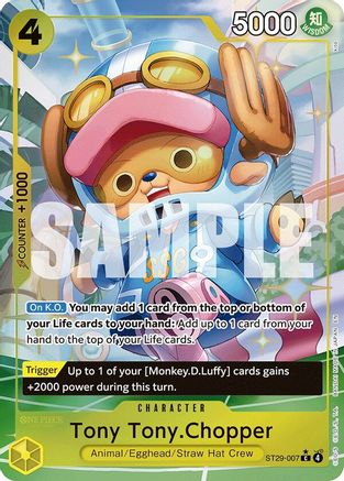 Tony Tony.Chopper (Full Art) (ST29-007) - Starter Deck 29: Egghead Foil