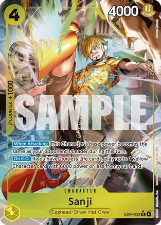Sanji (EB04-052) (Alternate Art) (EB04-052) - Adventure on Kami's Island Foil