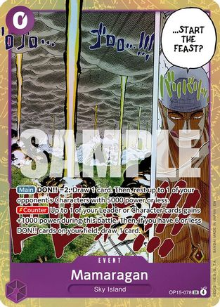 Mamaragan (OP15-078) - Adventure on Kami's Island Foil