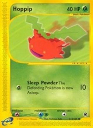 Hoppip 112/165 [Expedition]  - Reverse Holofoil