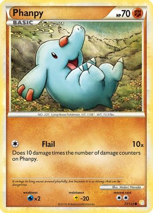 Phanpy 077/123 [HeartGold SoulSilver]