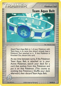 Team Aqua Belt 076 [Team Magma vs Team Aqua]  - Reverse Holofoil