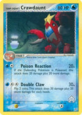 Team Aqua's Crawdaunt 014/95 [Team Magma vs Team Aqua]  - Reverse Holofoil