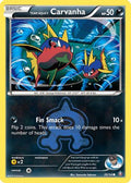 Team Aqua's Carvanha 020/34 [Double Crisis]  - Reverse Holofoil