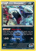 Team Aqua's Sharpedo 021/34 [Double Crisis]  - Reverse Holofoil