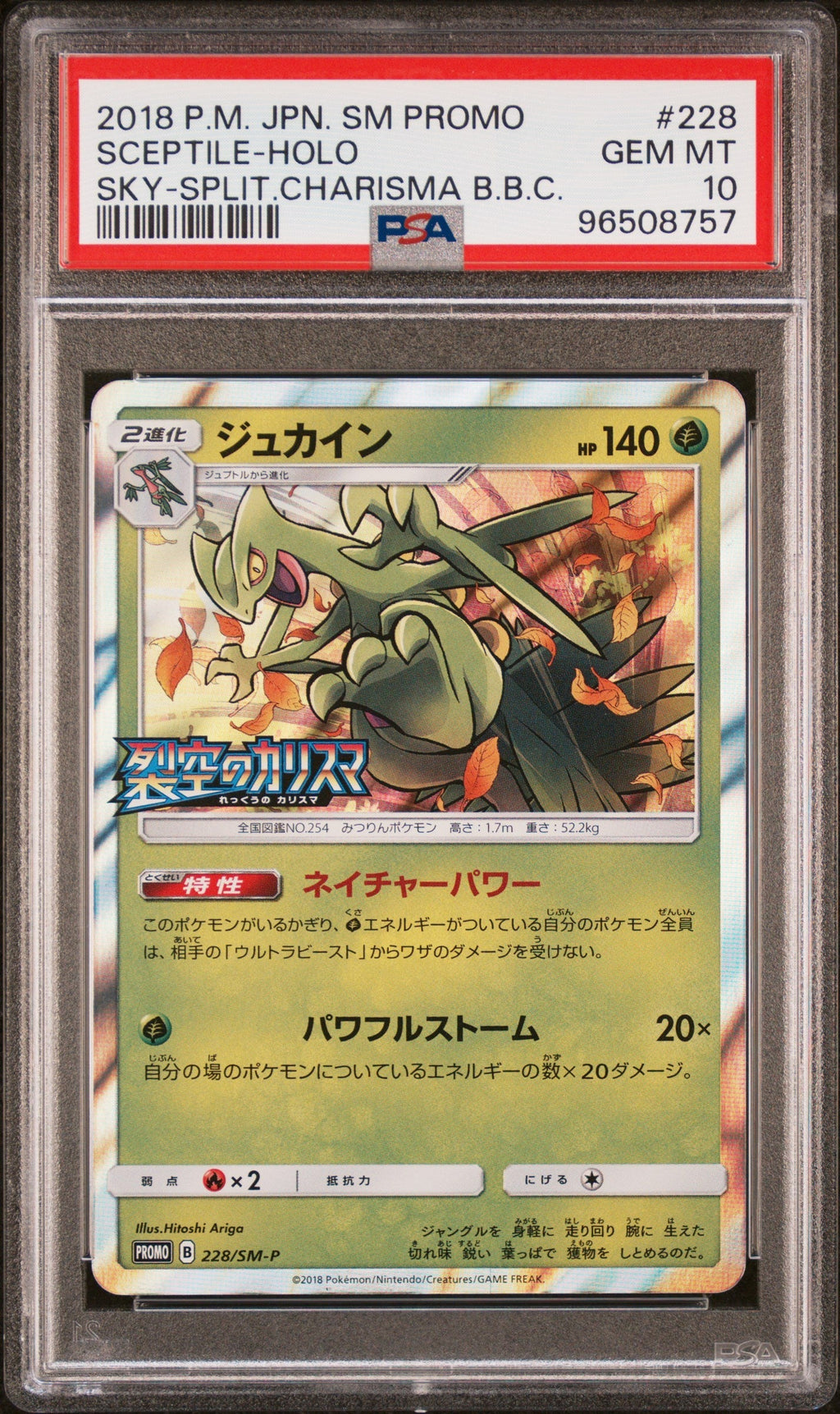 [PSA10] Sceptile 228/SM-P