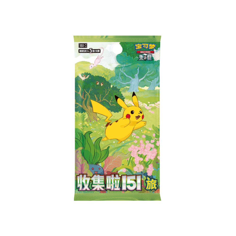 Pokemon 151 Journey Slim Booster Box [S-Chinese]