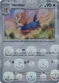 Herdier (Master Ball Pattern) 075/086  - Holofoil